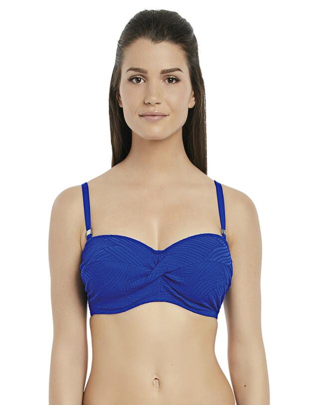 Fantasie Ottawa Twist Bandeau Bikini Top Pacific