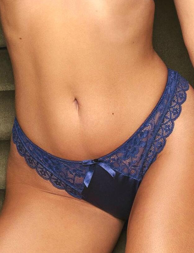 84004 Pour Moi Rebel Brazilian Brief - 84004 Blue