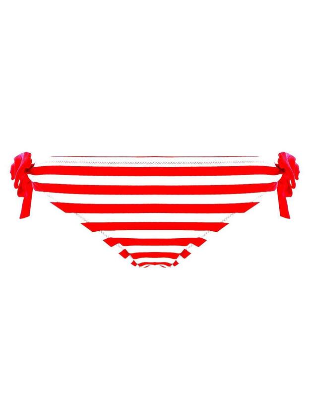 32004 Pour Moi? Board Walk Tie Side Bikini Brief - 32004 Red