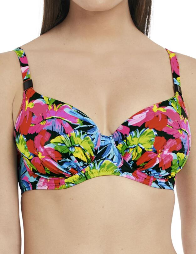 6467 Fantasie Santa Barbara Gathered Full Cup Bikini Top - 6467 Multi