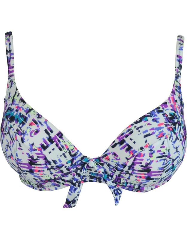 92002 Pour Moi Mykonos Underwired Plunge Bikini Top - 92002 Multi