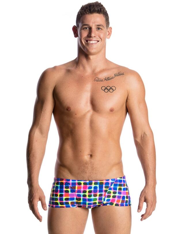 FT30M01776 Funky Trunks Men's Classic Swim Trunks - FT30M01776 Inked