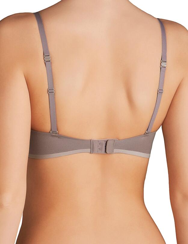 10132232 Sloggi Wow Padded Plunge Bra - 10132232 Pigeon Grey