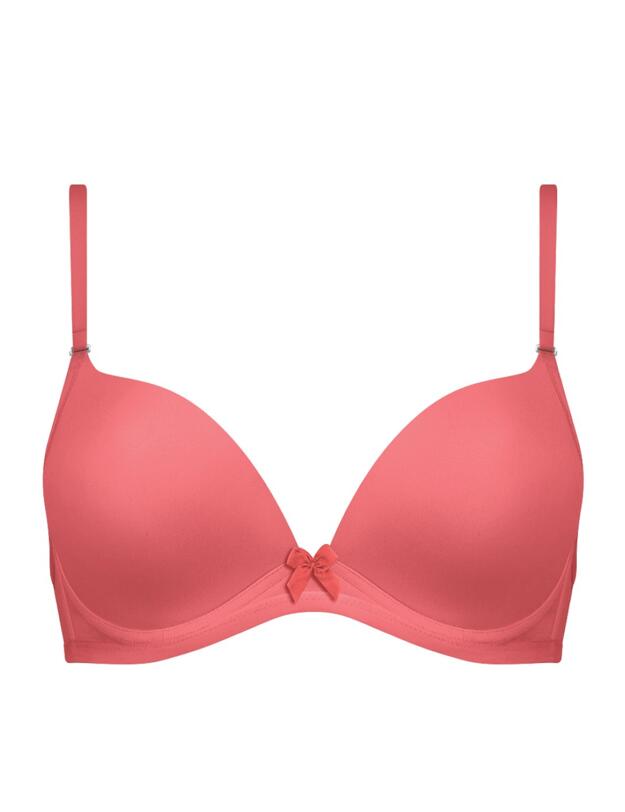 10178488 Sloggi Wow Comfort Non-Wired Push-Up T-Shirt Bra - 10178488 Baroque Rose