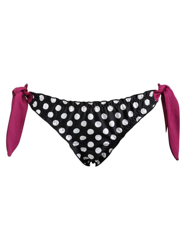 68004 Pour Moi? Starboard Tie Side Bikini Brief - 68004 Black/Purple