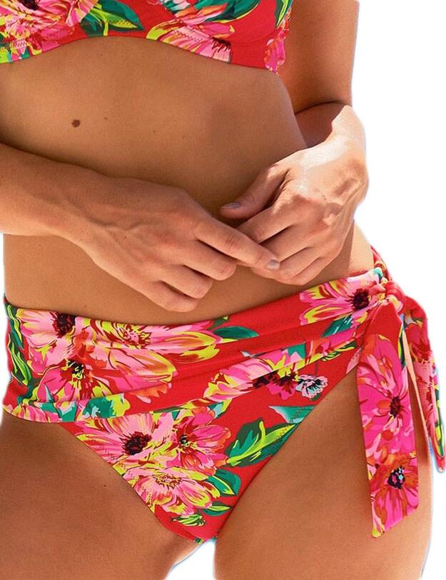 86003 Pour Moi? Heatwave Fold Over Bikini Brief - 86003 Tropical Print