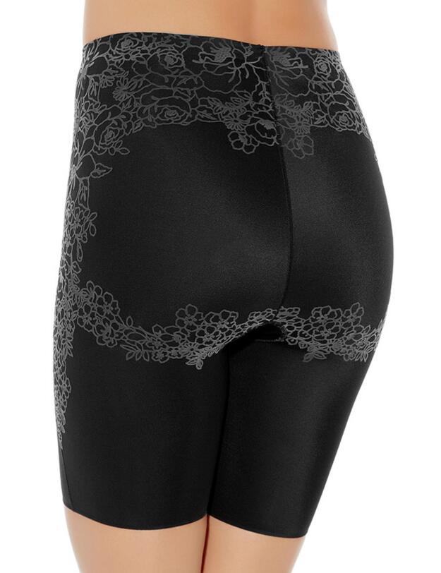 GRA351 Wacoal Flower Power High Waist Long Pant - GRA351 Black