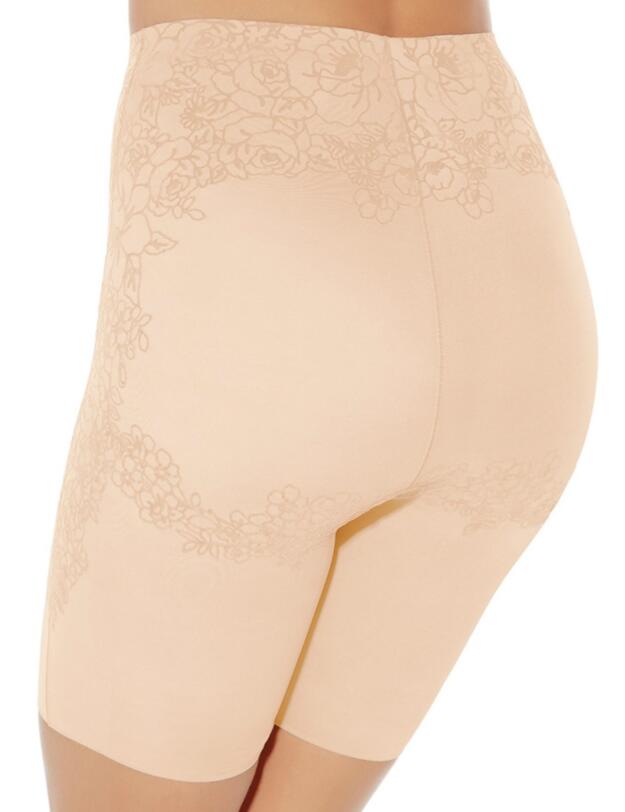 GRA351 Wacoal Flower Power High Waist Long Pant - GRA351 Skin