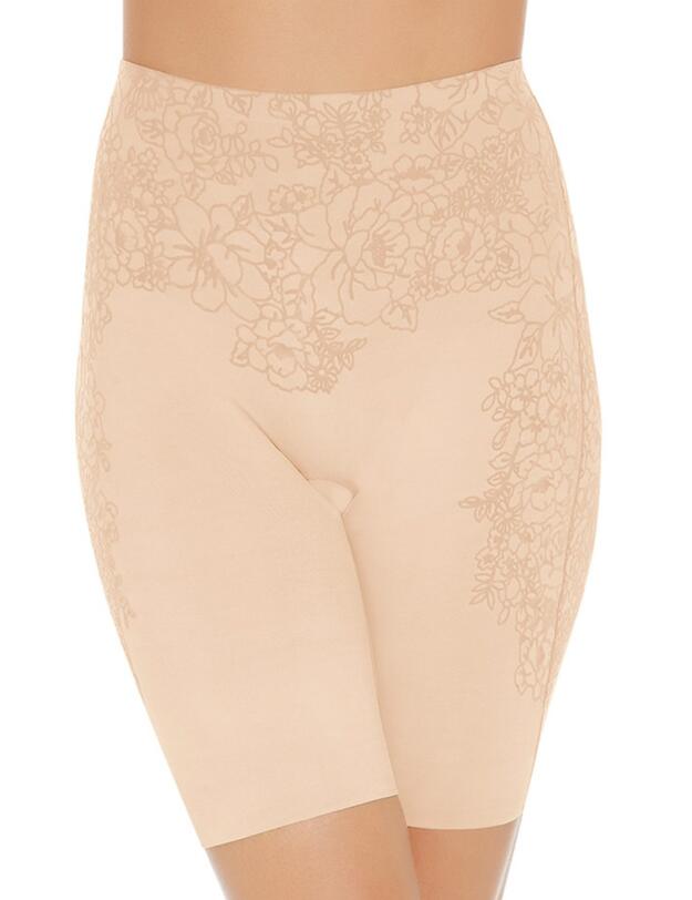 GRA351 Wacoal Flower Power High Waist Long Pant - GRA351 Skin