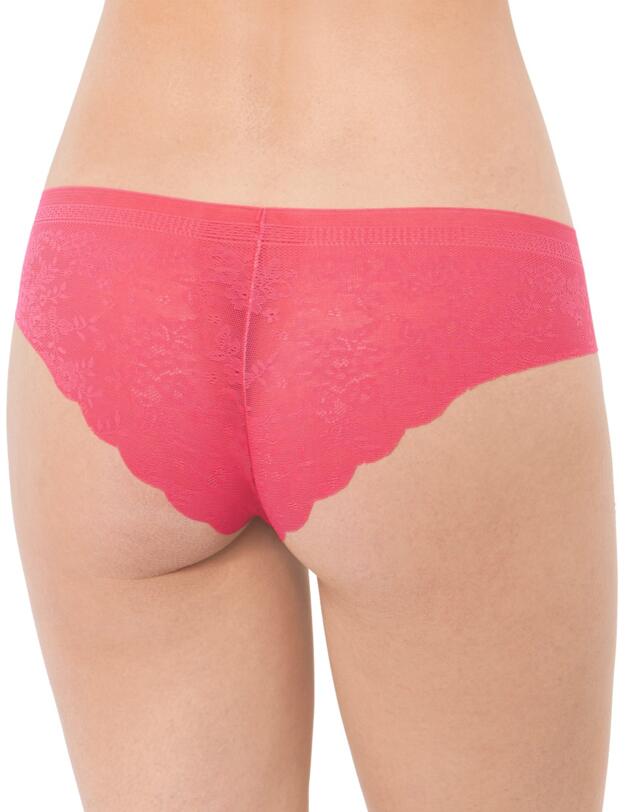 10186062 Sloggi ZERO Lace Hipstring E Thong - 10186062 Pink Grapefruit Jam