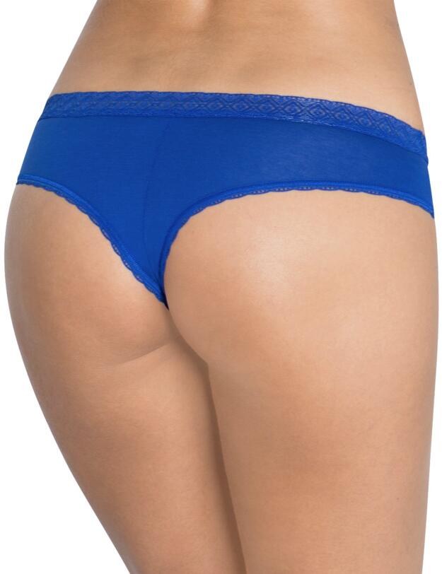 10162963 Sloggi EverNew Lace Brazilian Panty Brief  - 10162963 Vivid Blue