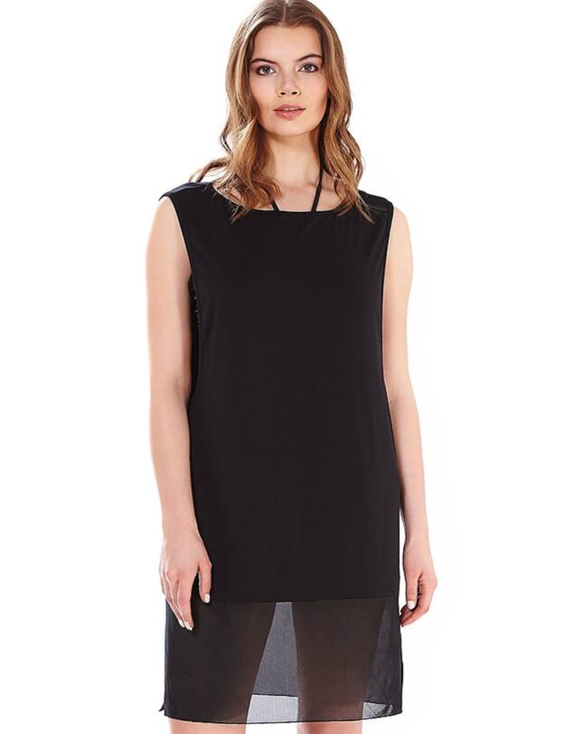 3480 Freya Firestar Jersey Beach Dress - 3480 Black