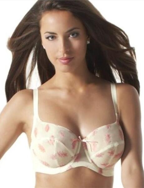 Panache Tango II tone Bra Ivory SAVE 70% - 5061 Balcony bra