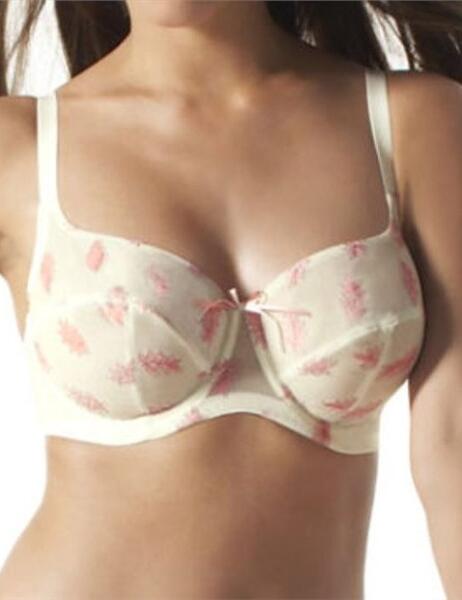 Panache Tango II tone Bra Ivory SAVE 70% - 5061 Balcony bra