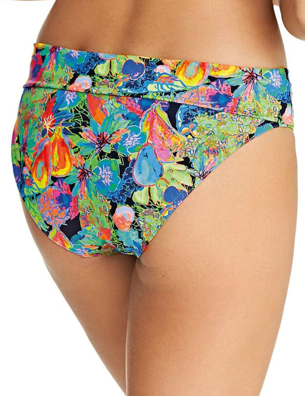2978 Freya Island Girl Classic Fold Bikini Brief - 2978 Black