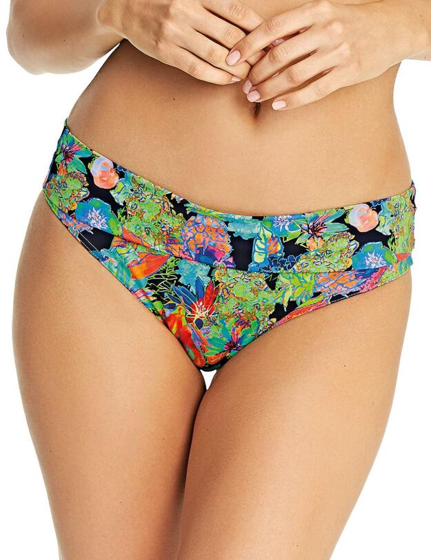 2978 Freya Island Girl Classic Fold Bikini Brief - 2978 Black
