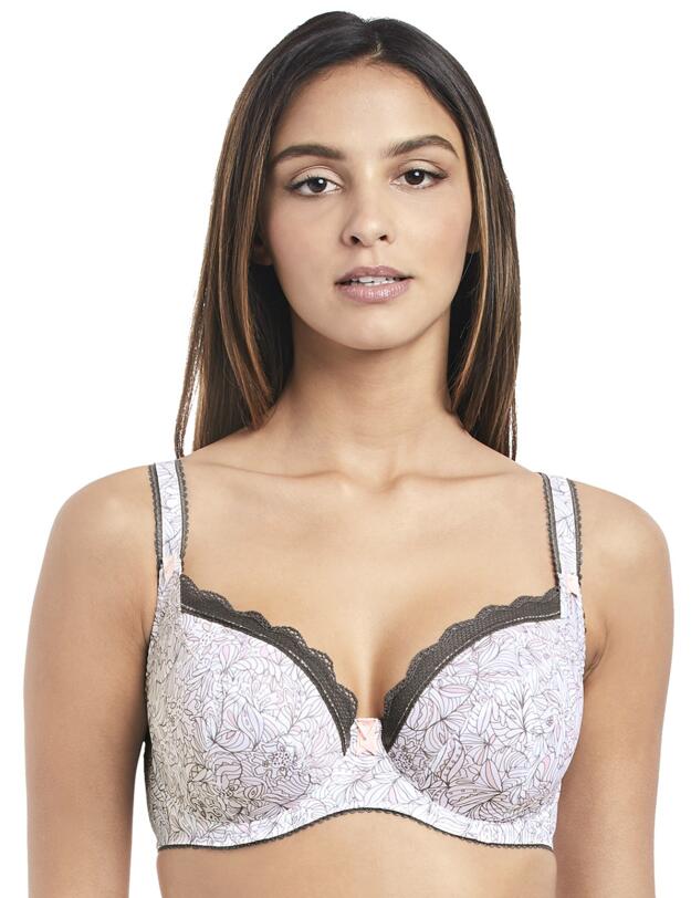 3952 Freya Urban Echo Underwired Plunge Balcony Bra (GG-K Cups) - 3952 Mist