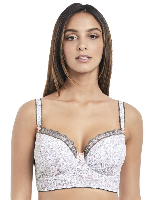 3954 Freya Urban Echo Underwired Longline Bra - 3954 Mist