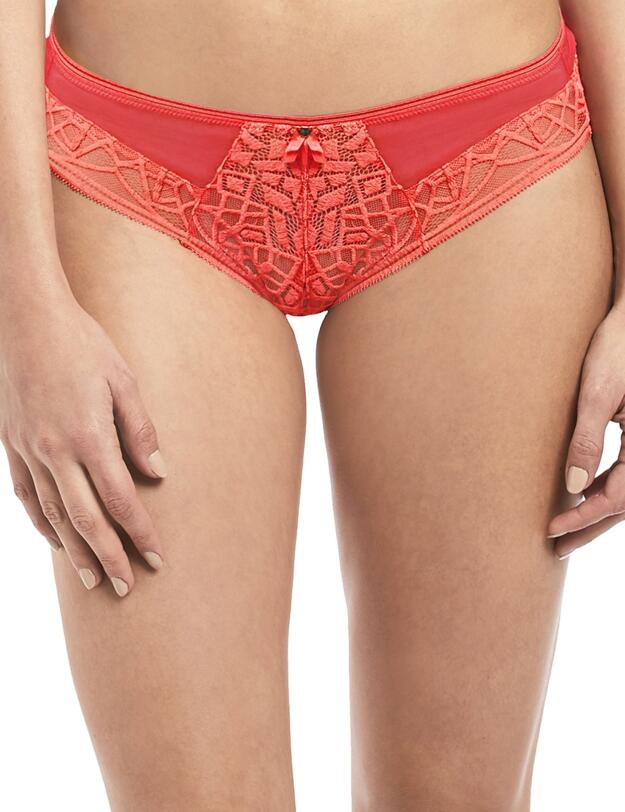 5015 Freya Soiree Lace Brief - 5015 Coral