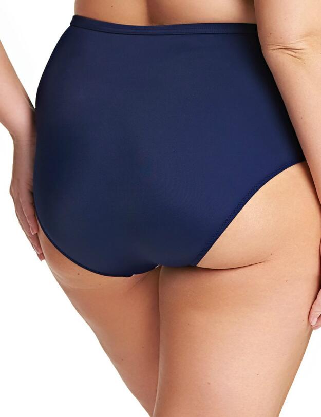 7453 Elomi Chevron Classic Bikini Brief - 7453 Midnight
