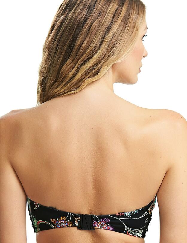 6380 Fantasie Kerala Underwired Gathered Bandeau Bikini Top - 6380 Multi