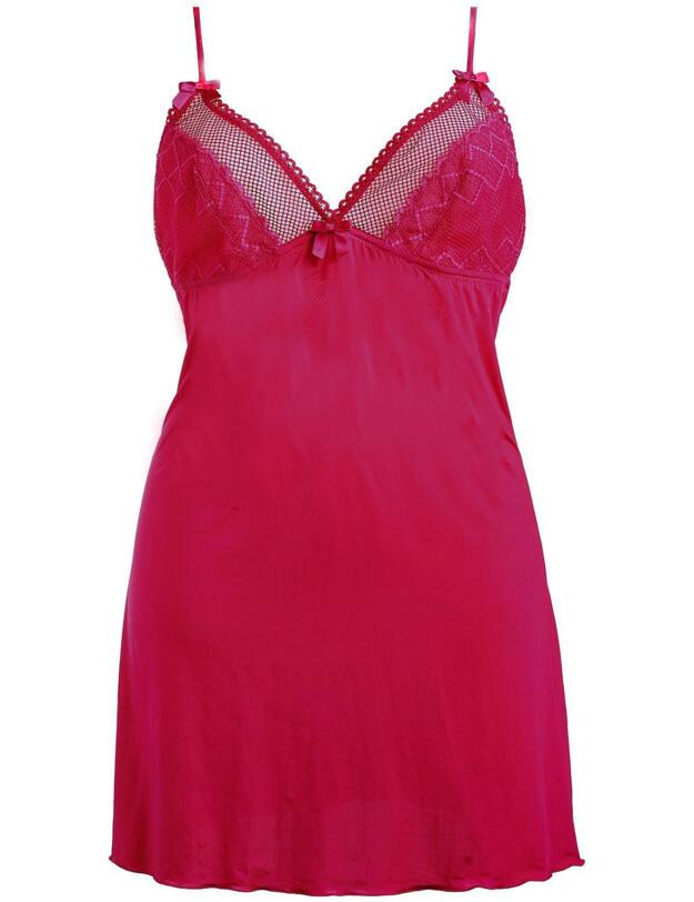 46008 Pour Moi? Electra Chemise - 46008 Pomegranate