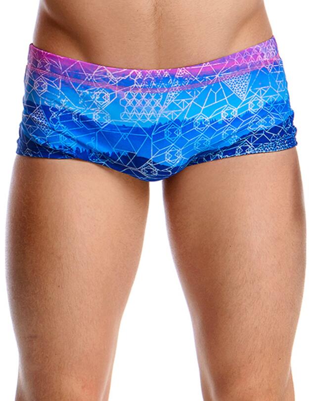 FT01M01974 Funky Trunks Mens Mount Up Swimming Trunks - FT01M01974 Mount Up