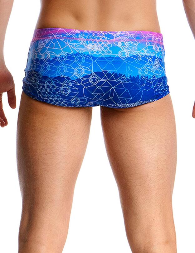 FT01M01974 Funky Trunks Mens Mount Up Swimming Trunks - FT01M01974 Mount Up