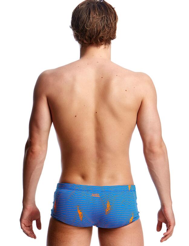 FT01M02000 Funky Trunks Mens Ocean Swim Swimming Trunks - FT01M02000 Ocean Swim