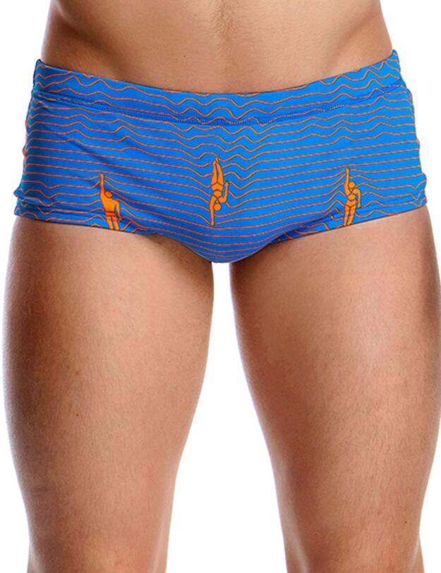 FT01M02000 Funky Trunks Mens Ocean Swim Swimming Trunks - FT01M02000 Ocean Swim
