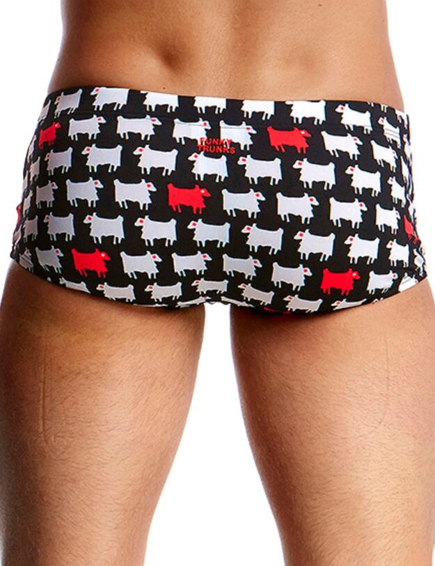 FT30M01973 Funky Trunks Mens Classic Angry Ram Swim Trunks - FT30M01973 Angry Ram