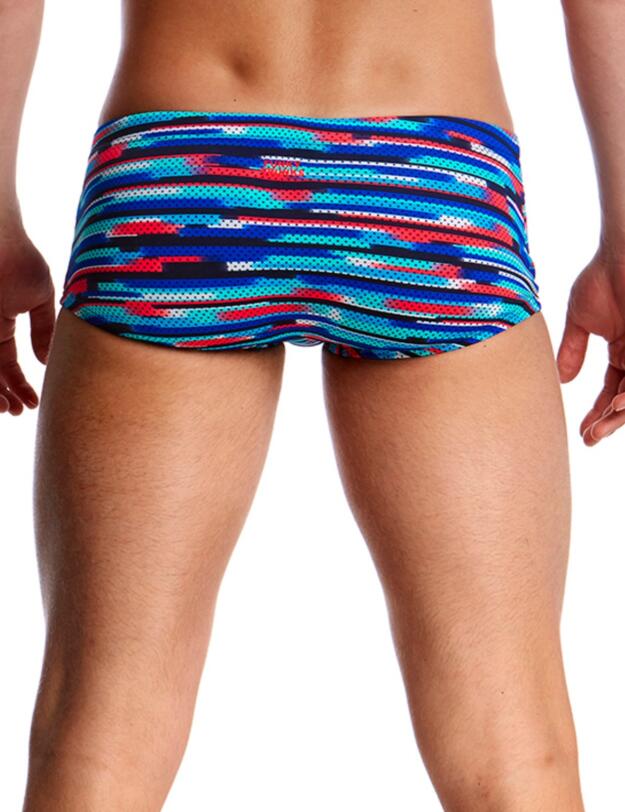 FT30M01971 Funky Trunks Mens Classic Meshed Up Swim Trunks - FT30M01971 Meshed Up