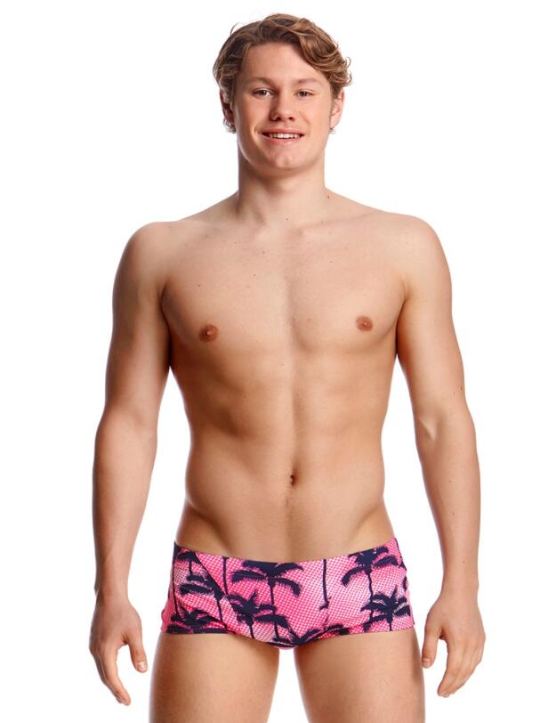 FT30M01989 Funky Trunks Mens Classic Pop Palm Swim Trunks - FT30M01989 Pop Palm