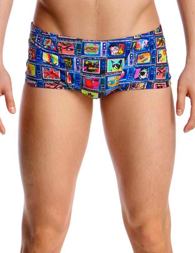 FT30M02008 Funky Trunks Mens Classic Square Eyes Swim Trunks - FT30M02008 Square Eyes