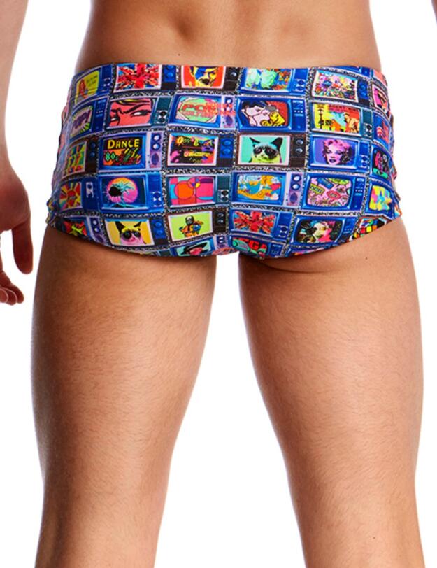 FT30M02008 Funky Trunks Mens Classic Square Eyes Swim Trunks - FT30M02008 Square Eyes