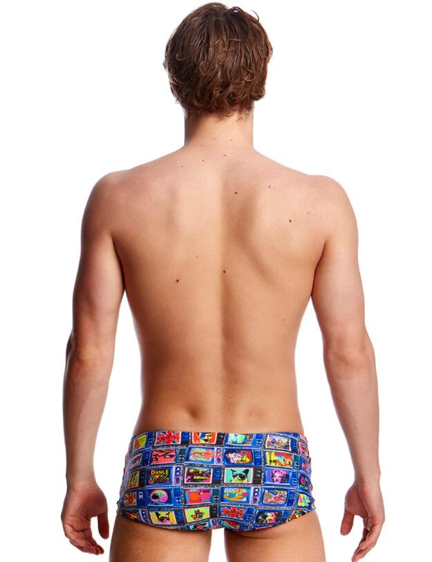 FT30M02008 Funky Trunks Mens Classic Square Eyes Swim Trunks - FT30M02008 Square Eyes