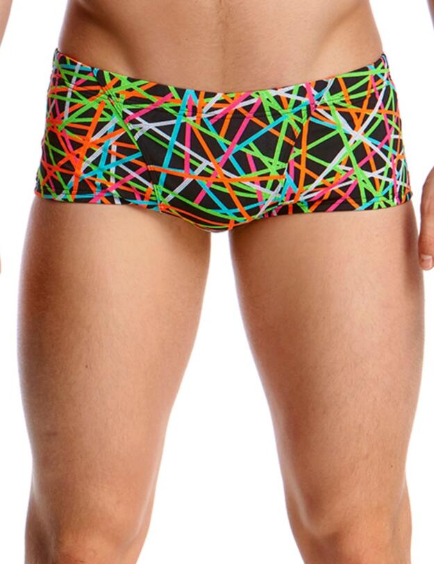 FT30M02005 Funky Trunks Mens Classic Strapped In Swim Trunks - FT30M02005 Strapped In