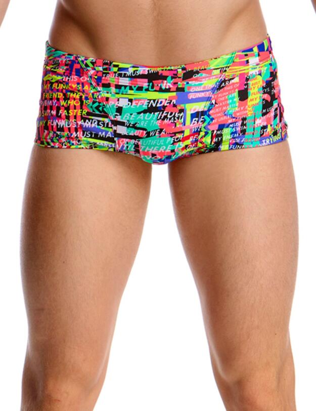 FT30M02002 Funky Trunks Mens Classic Swim Trunks - FT30M02002 Full Metal Funky
