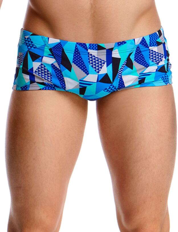 FT30M01992 Funky Trunks Mens Classic Crack Attack Swim Trunks - FT30M01992 Crack Attack
