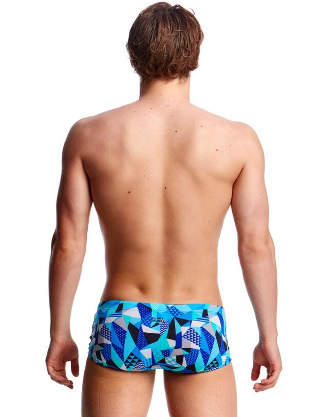 FT30M01992 Funky Trunks Mens Classic Crack Attack Swim Trunks - FT30M01992 Crack Attack