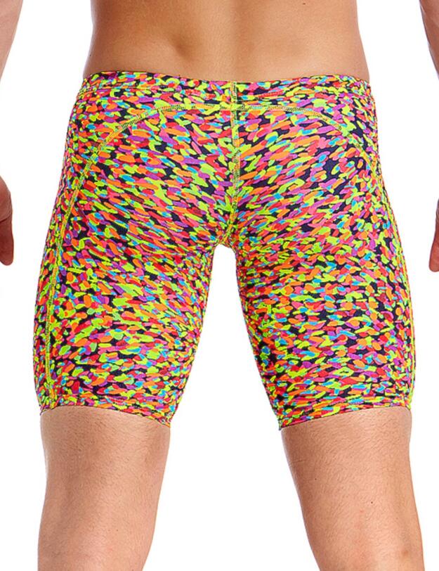 FT37M01977 Funky Trunks Mens Fireworks Training Jammers - FT37M01977 Fireworks