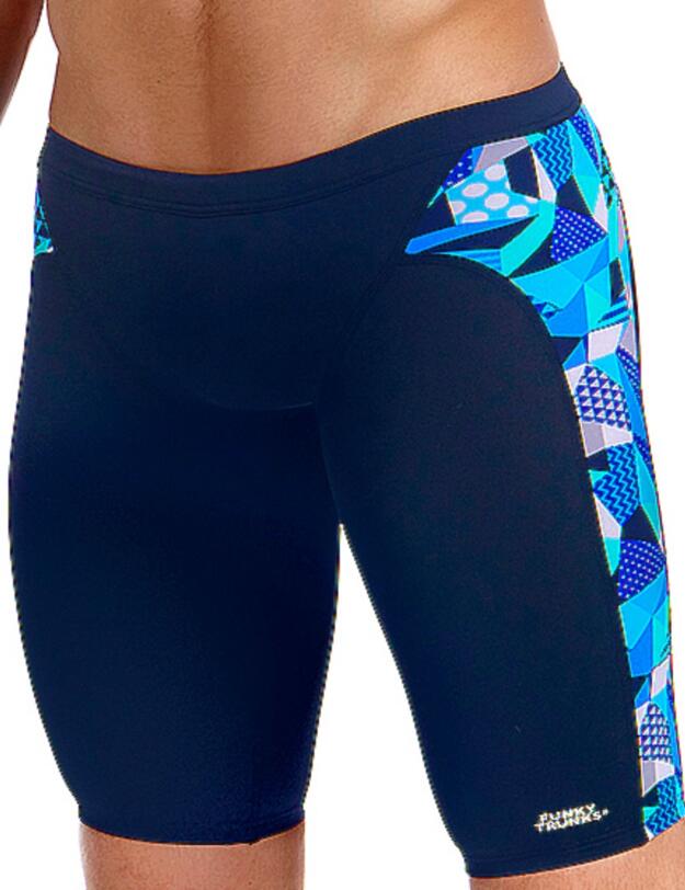 FT37M01992 Funky Trunks Mens Crack Attack Training Jammers - FT37M01992 Crack Attack
