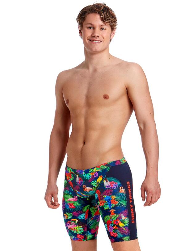 FT37M01979 Funky Trunks Mens Tropic Team Training Jammers - FT37M01979 Tropic Team