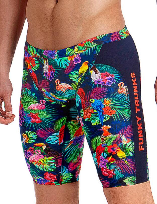FT37M01979 Funky Trunks Mens Tropic Team Training Jammers - FT37M01979 Tropic Team