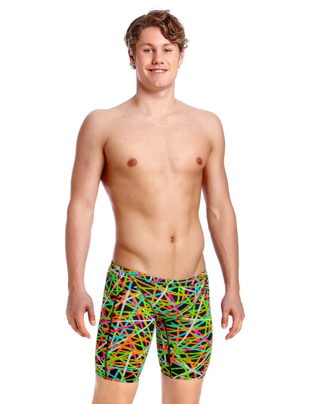 FT37M02005 Funky Trunks Mens Strapped In Training Jammers - FT37M02005 Strapped In