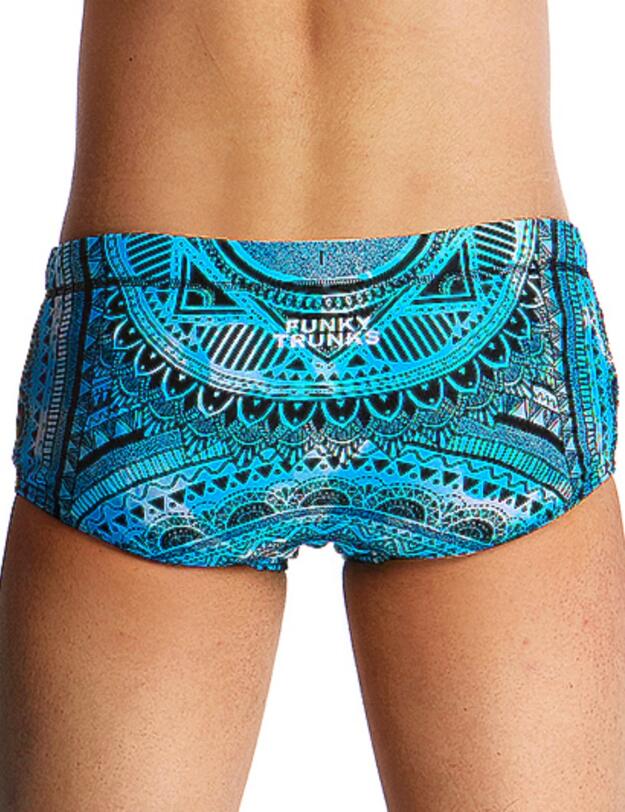 FT32B01968 Funky Trunks Boys Holy Cow Classic Swim Trunks - FT32B01968 Holy Cow