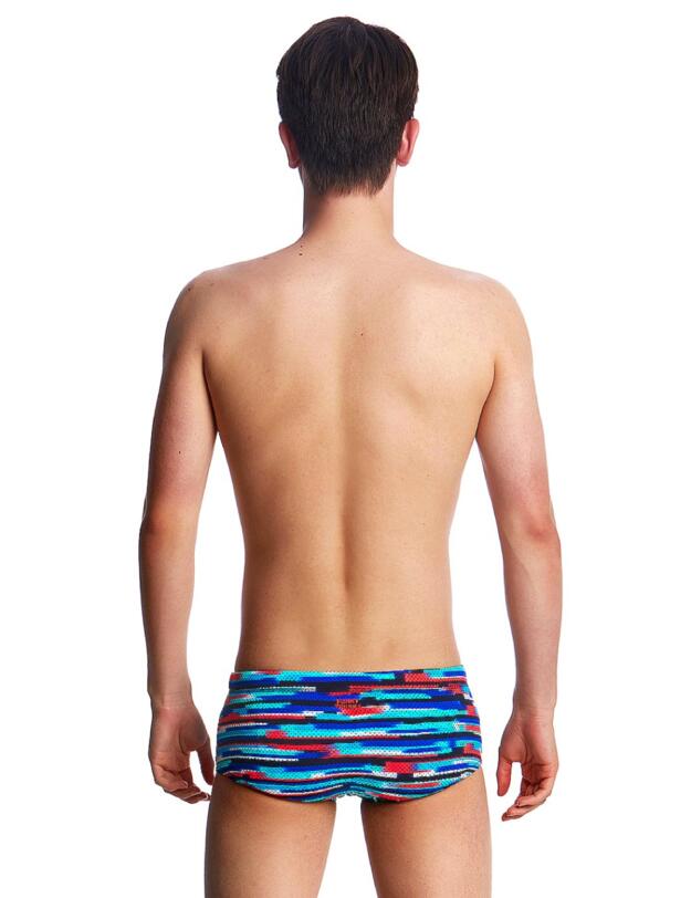 FT32B01971 Funky Trunks Boys Meshed Up Classic Swim Trunks - FT32B01971 Meshed Up