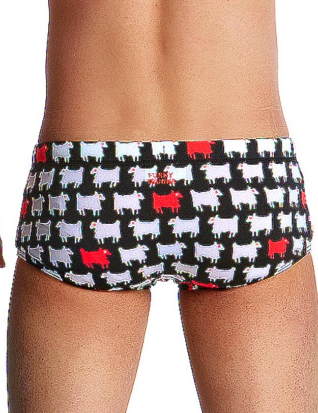 FT32B01973 Funky Trunks Boys Angry Ram Classic Swim Trunks - FT32B01973 Angry Ram