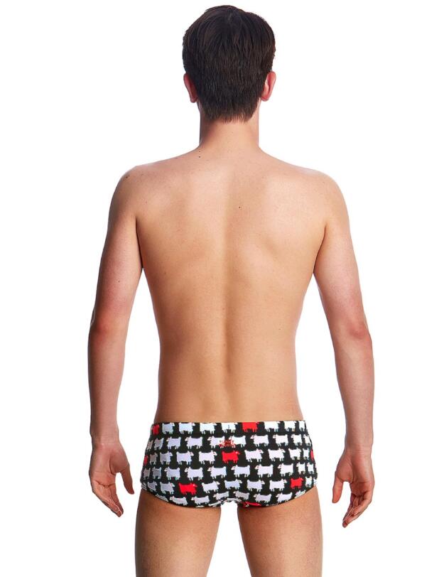 FT32B01973 Funky Trunks Boys Angry Ram Classic Swim Trunks - FT32B01973 Angry Ram