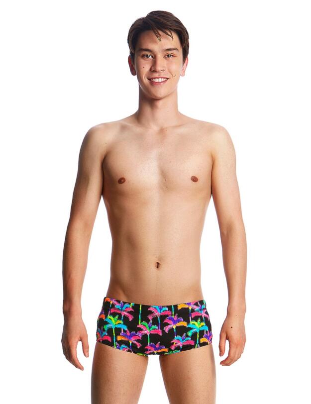 FT32B01990 Funky Trunks Boys Palm Drive Classic Swim Trunks - FT32B01990 Palm Drive